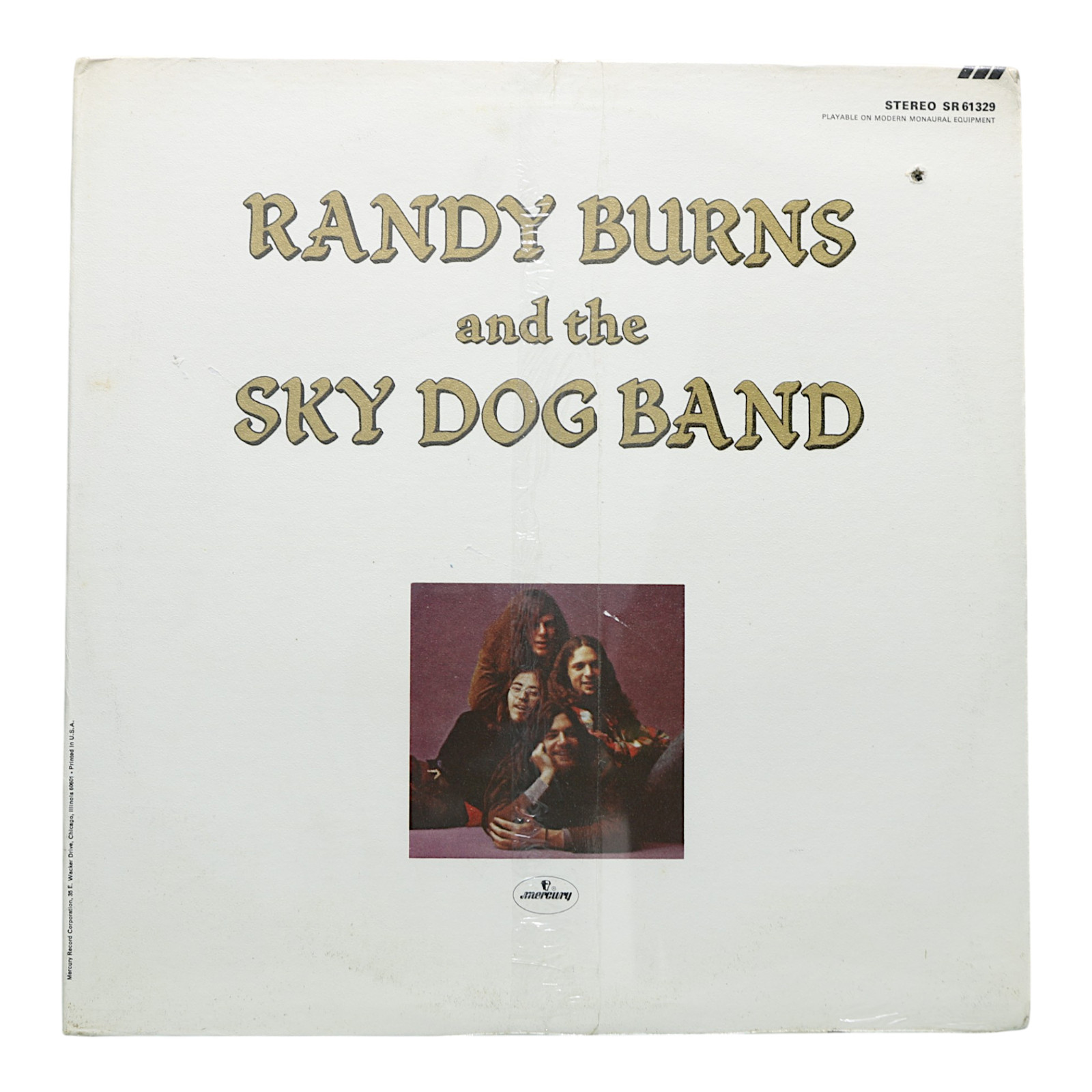 Randy Burns Sky Dog Band LP Mercury SR 61329 Sealed Folk Rock