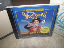 Walt Disney’s MARY POPPINS CD Remastered Original Soundtrack Andrews NEW SEALED picture