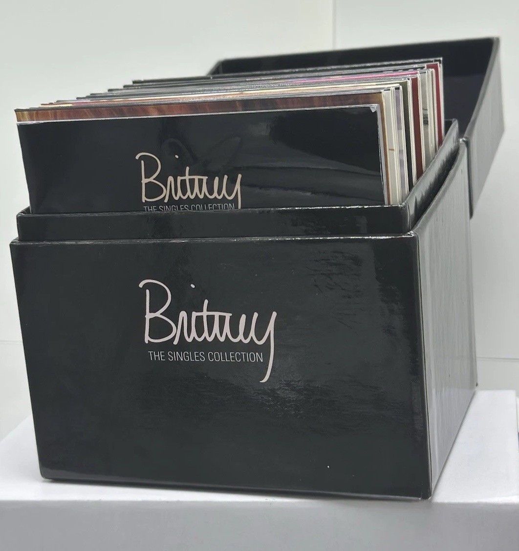 Britney Spears The Singles Collection Jive Pop Complete Box CD/DVD Set, 2009