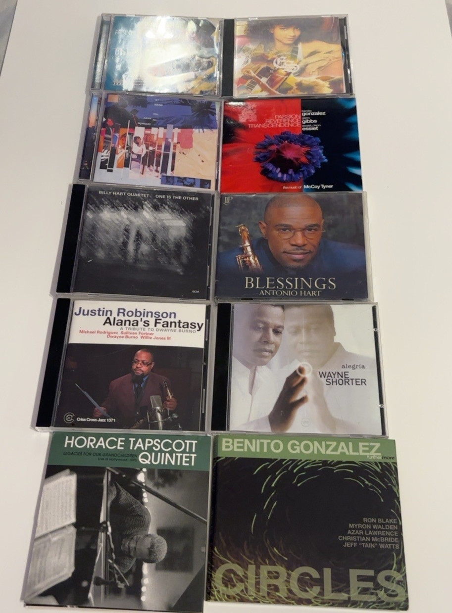 50 Jazz CD Lot Wayne Shorter Sonny Rollins Herbie Hancock Kenny Garrett Rare Jaz