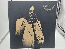 NEIL YOUNG Tonight's the Night LP Record 1975 Reprise Textured Ultrasonic EX picture