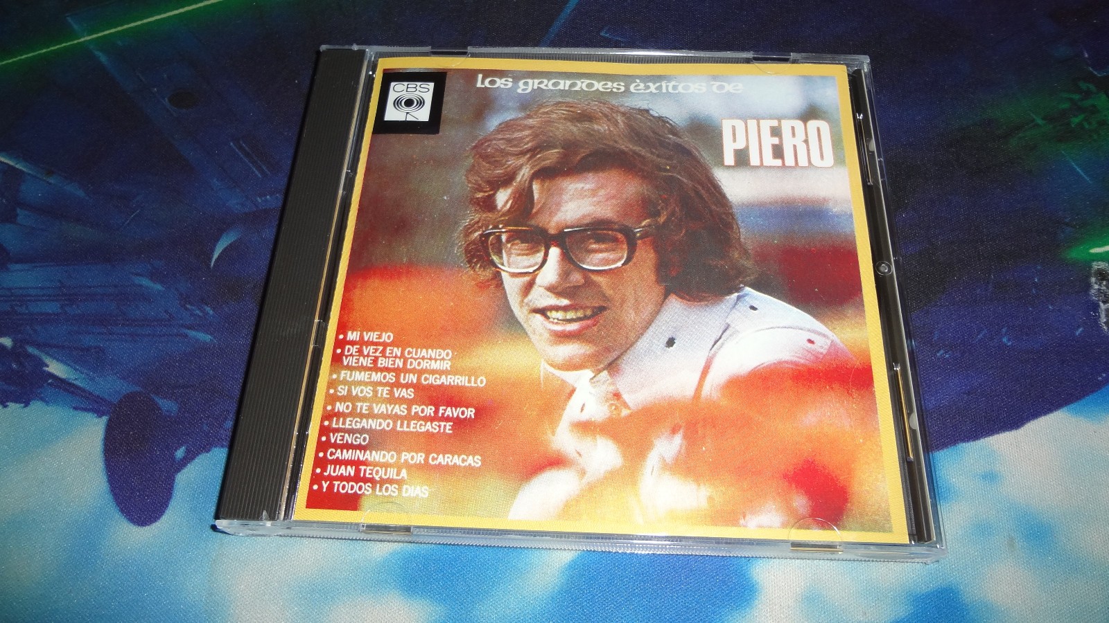 Piero Los Grandes Exitos De Piero CD minor wear name written on disc top