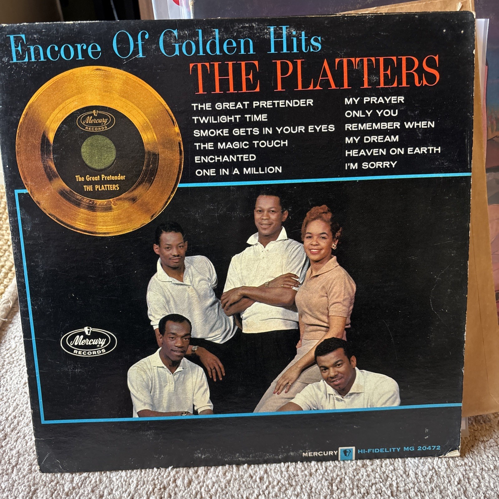 The Platters Greatest Hits VG PlusQ