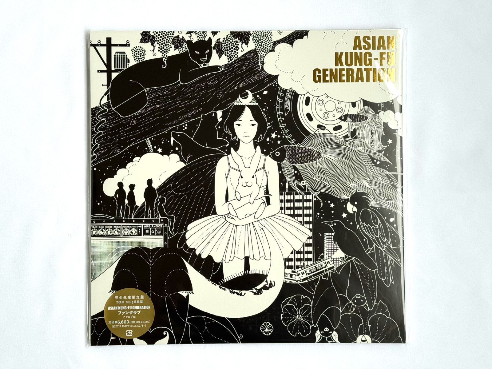 Asian Kung-Fu Generation Fanclub 20th Anniversary 2LP Vinyl KSJL-6278 Japan NEW