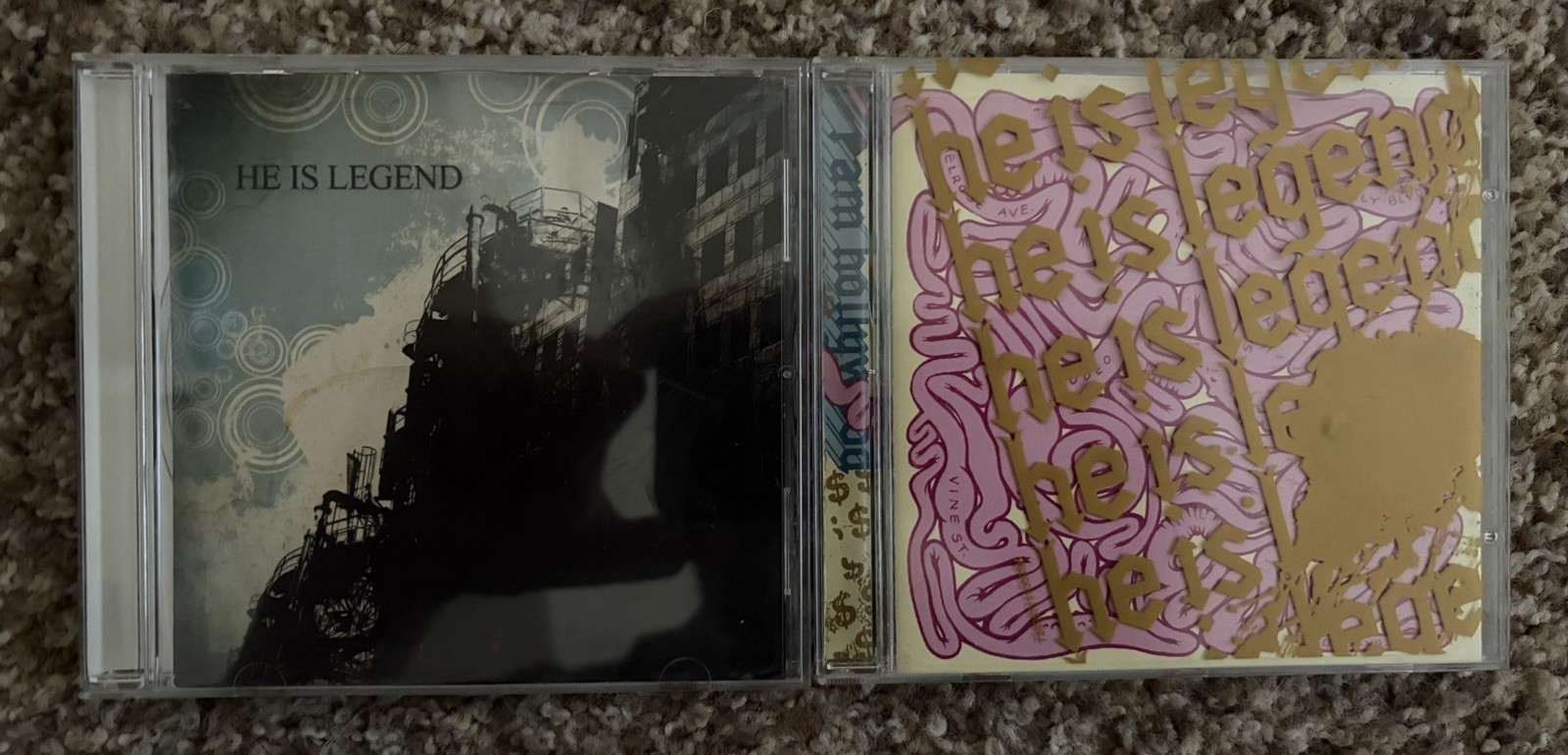 HE IS LEGEND 2 CD Lot I Am Hollywood & 91025 Solid State Records