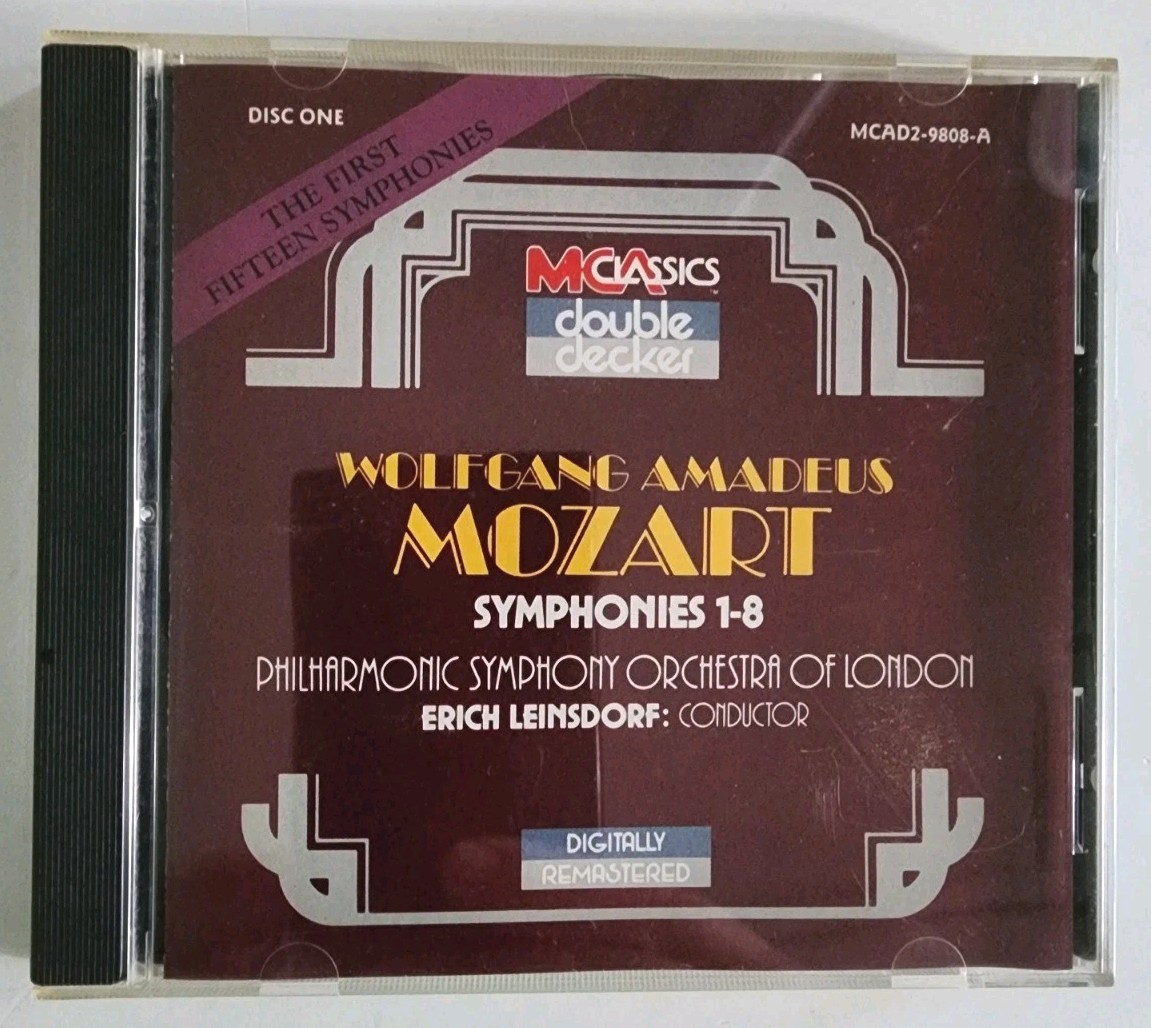 Mozart Symphonies(Audio Cd)(1-Disk Set)