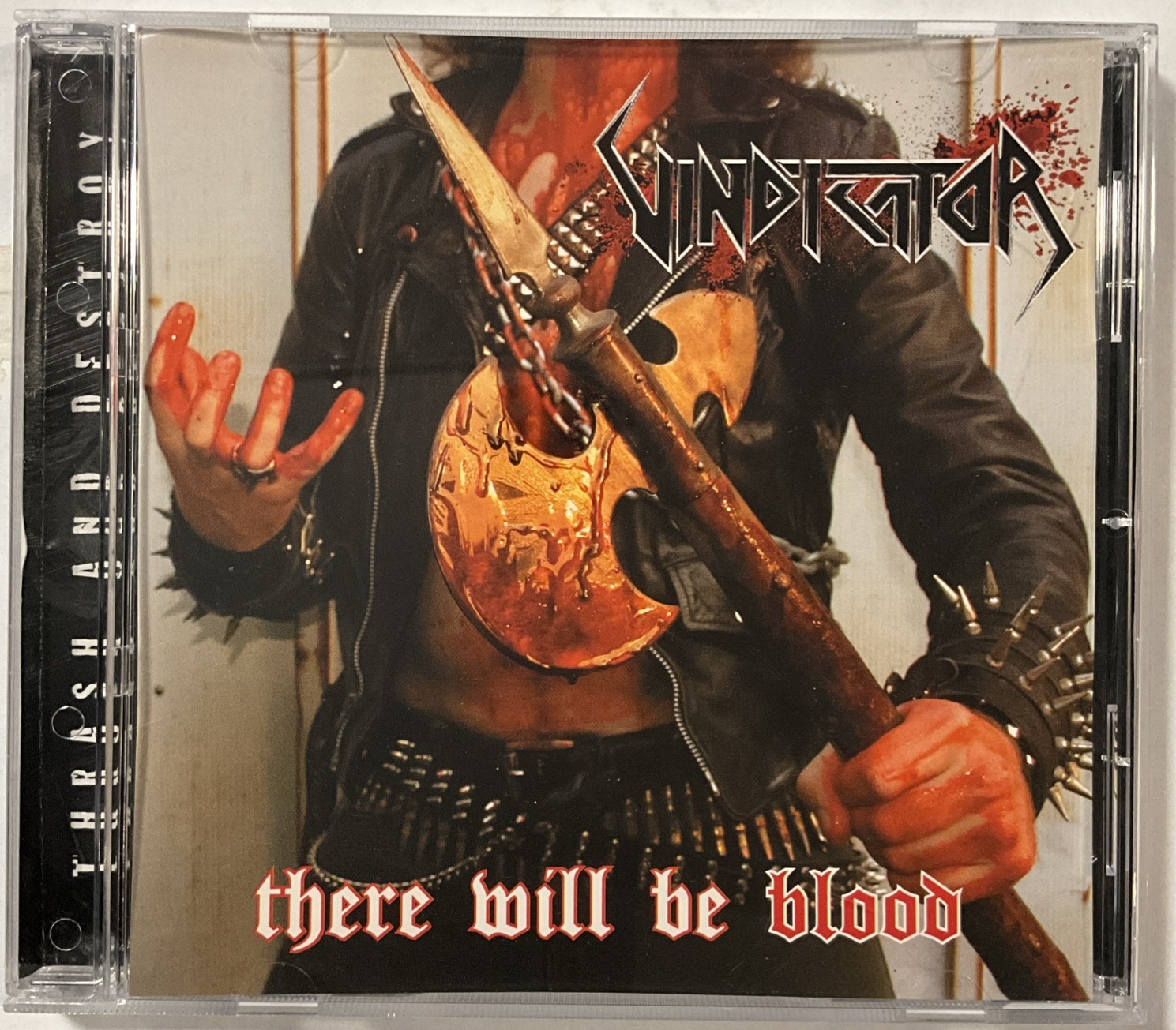 Vindicator - There Will Be Blood CD 2008 Self-Released [Ohio Thrash Metal] RARE