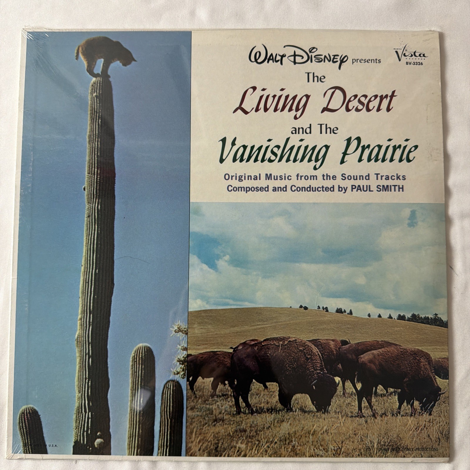 VTG WALT DISNEY LIVING DESERT/VANISHING PRAIRIE~12