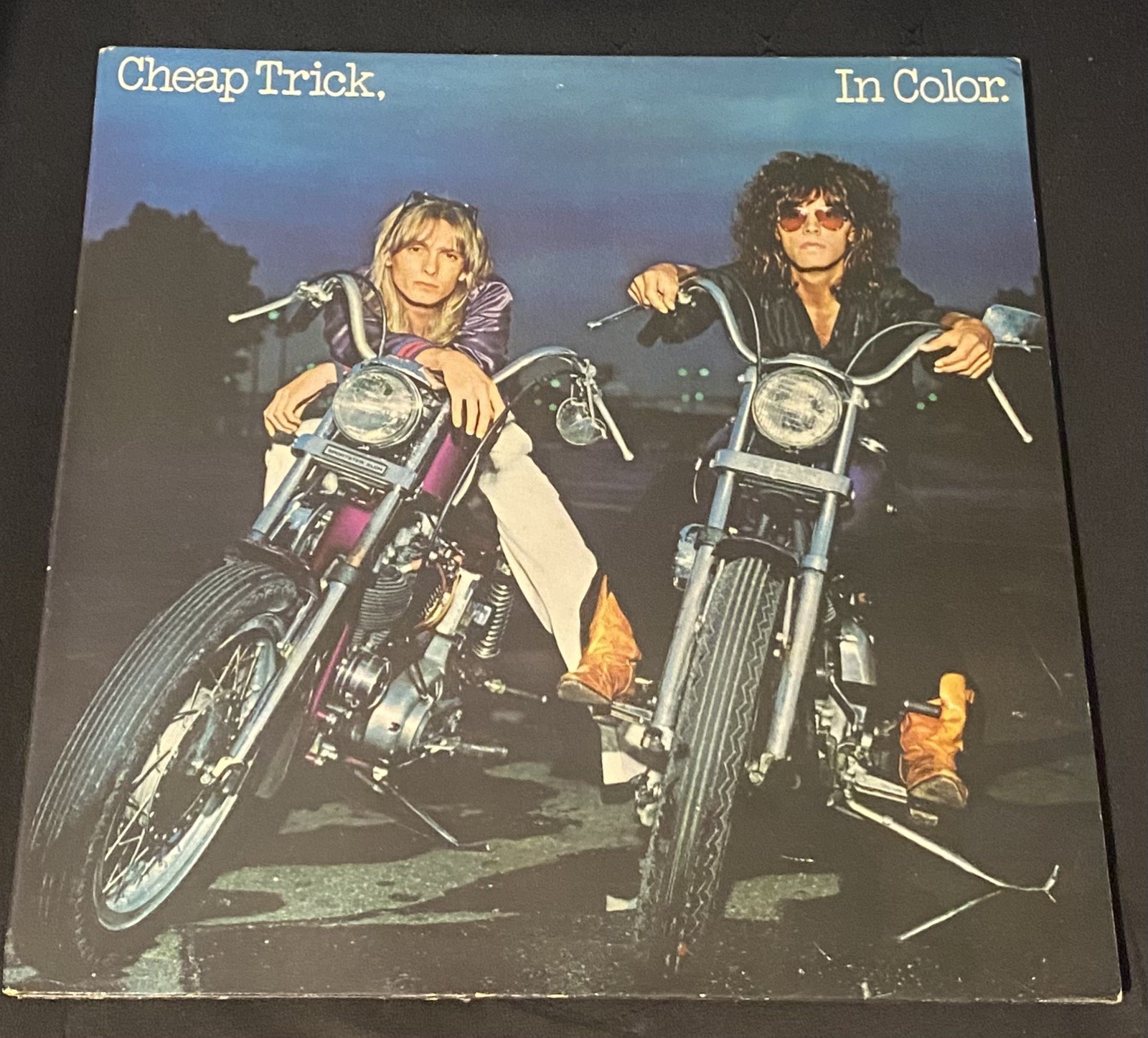 Cheap Trick In Color Gatefold LP Vinyl Record Epic 34884 1977 