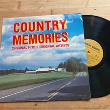 Various - Country Memories Original Hits 33rpm VG+ VR15 picture