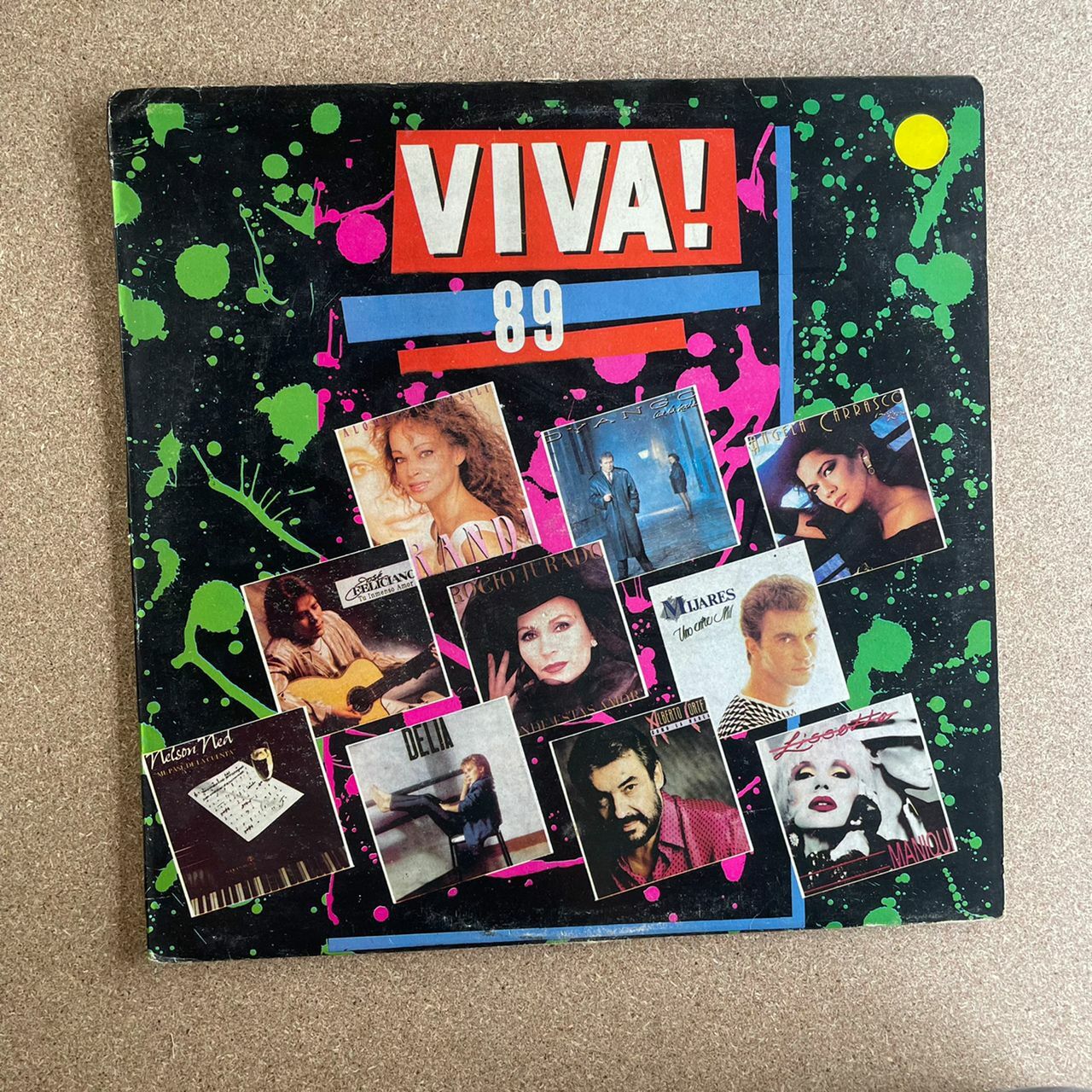 Viva 89 [1989] Vinyl LP Django Delia Rocio Jurado Jose Feliciano Nelson Ned EMI