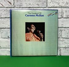 Vintage 1977 MCA Records Carmen McRae The Greatest Hits of Carmen McRae 12