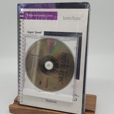 Brand New Sealed Super Speed Learning CD & Workbook Learning Set picture