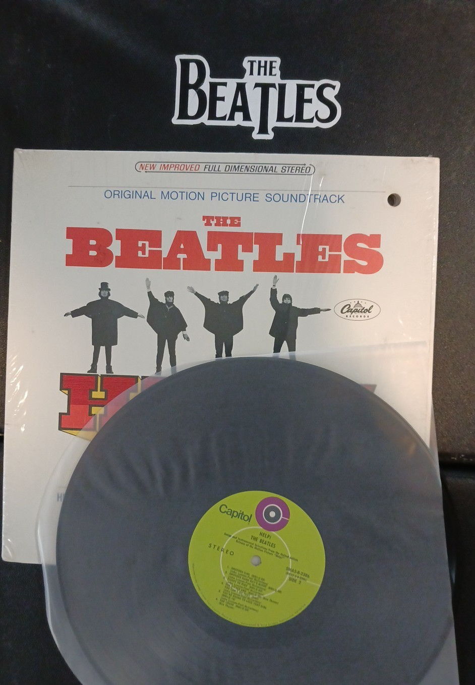 The Beatles * HELP * SMAS 8-2386 * RECORD CLUB * 1969 *  Mega Rare * NM-/EX-