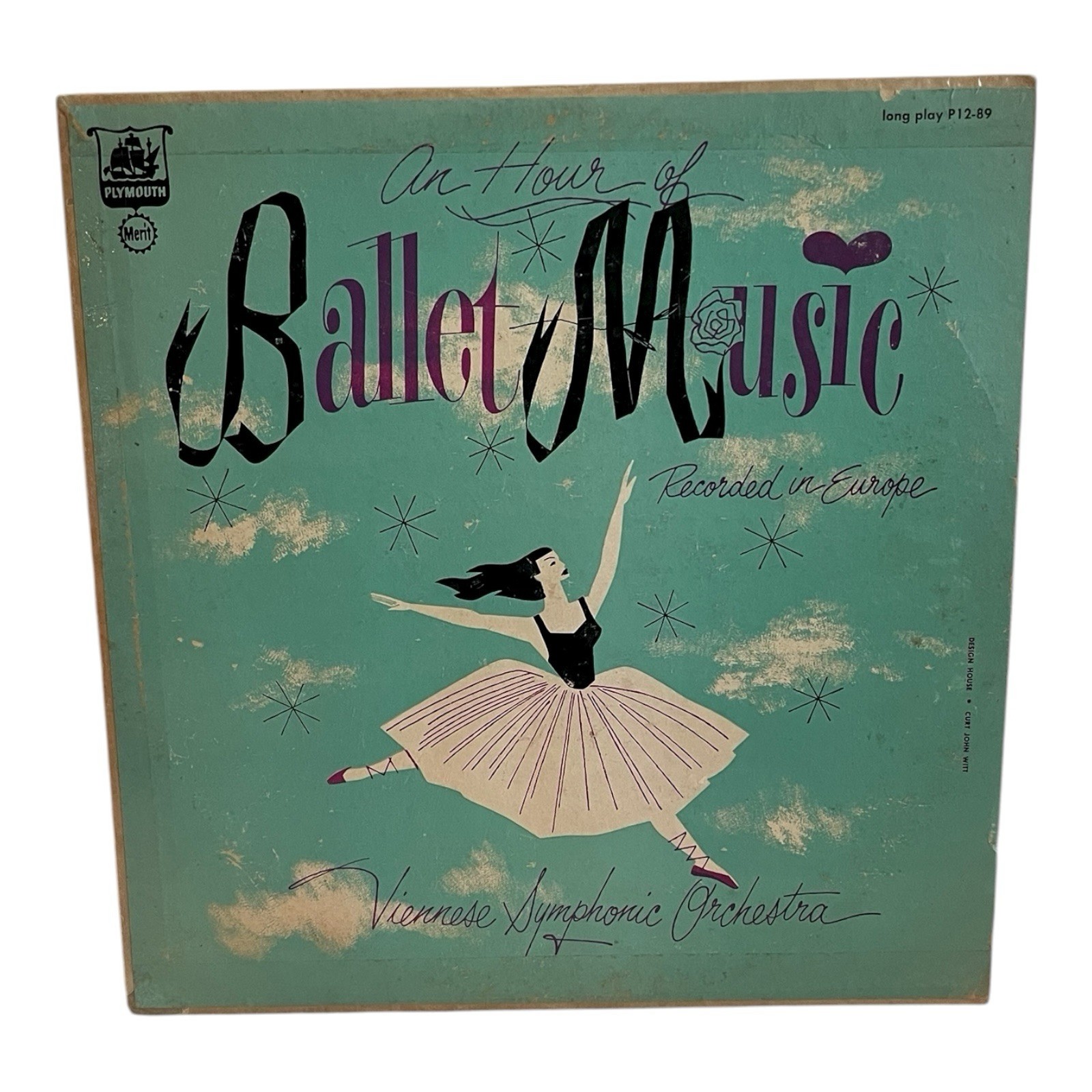 Viennese Symphonic Orchestra An Hour Of Ballet Music LP 1969 P12-89 Classical G+