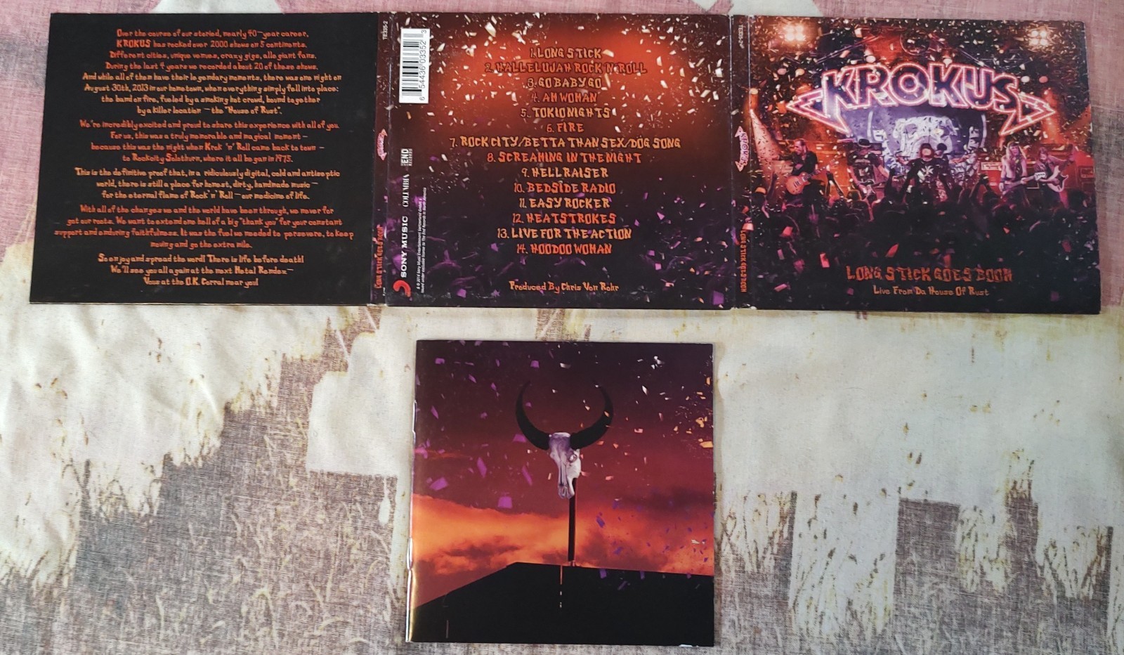 Krokus - Long Stick Goes Boom live Switzerland 2013 - GOTTHARD SAXON AC/DC