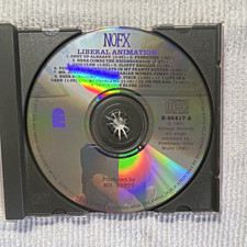 NOFX Liberal Animation CD Album 1991 Punk Rock Epitaph Records E-86417-2 picture