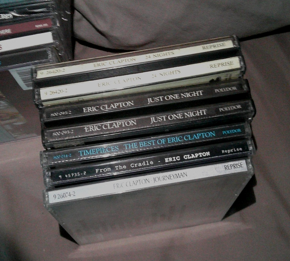 ERIC CLAPTON - Live in Concert + Best of Hits Collection  HUGE 7 CD LOT Slowhand