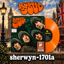 *Sealed* Beatles Rubber Soul Orange 180g Vinyl Half-Master speed, GREAT QUALITY picture