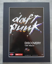 Daft Punk Discovery Promo Original Album Advert Mounted 14x11 Inches picture