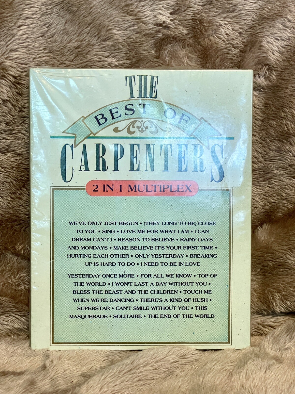 Rare Sealed ‘The Best Of Carpenters’ Philippines Released Dual Cassette