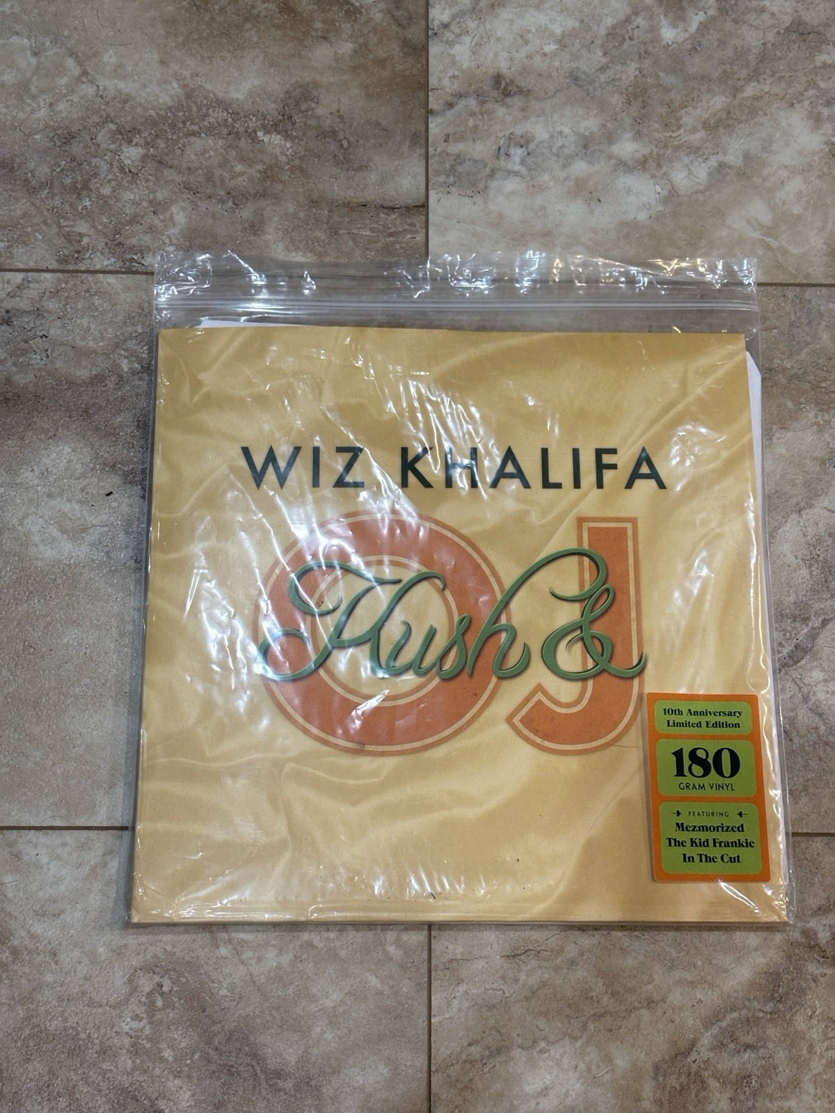 Wiz Khalifa Kush & Orange Juice OJ 2LP Green Vinyl Record 2020 Gatefold 180 Gram