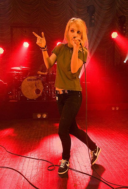 Hayley Williams of Paramore at The Fillmore on October 11 2009 in - Old Photo 1