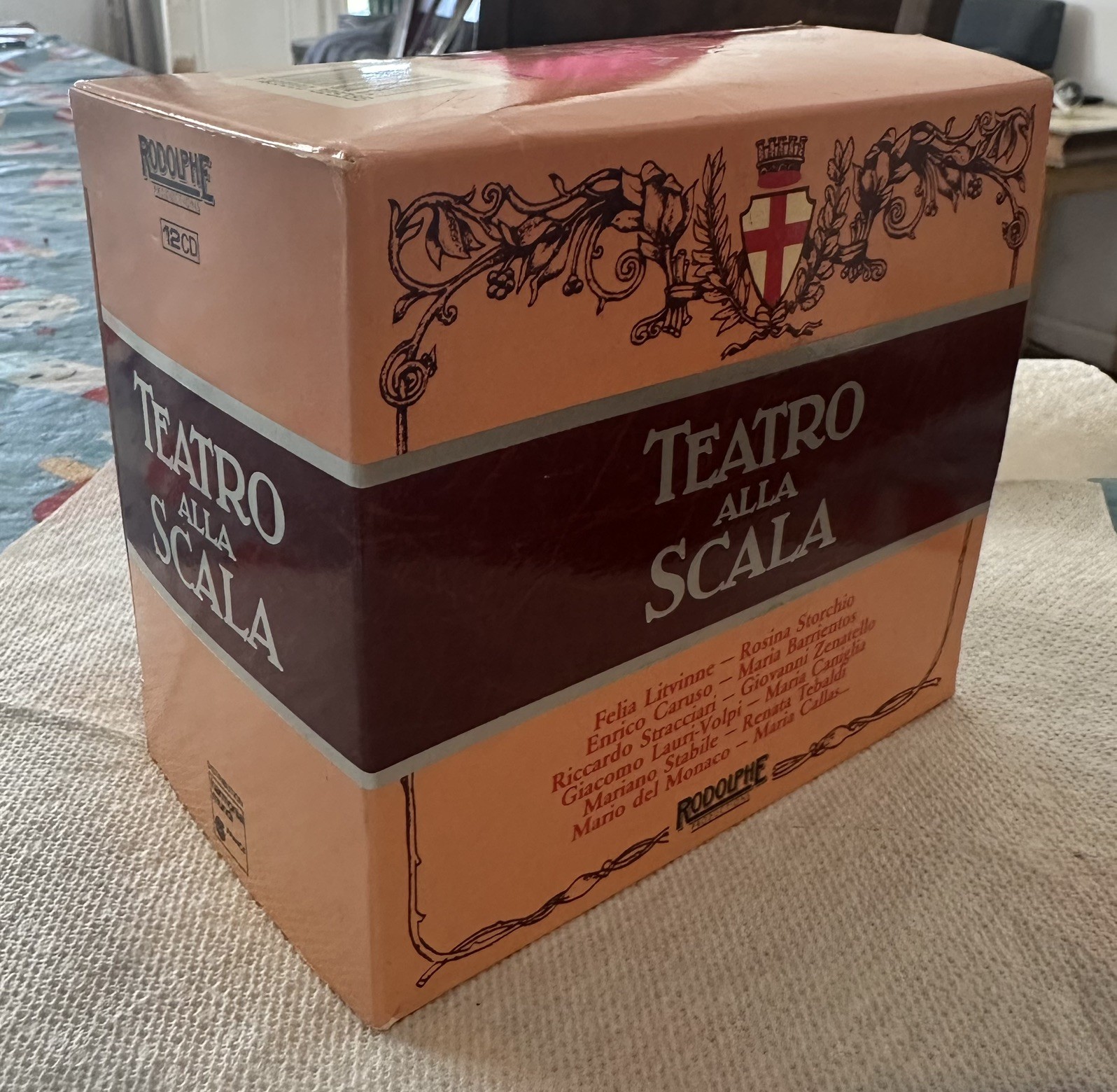 Teatro alla Scala [A Celebration] (12 discs Rodolphe) Verdi Operas Singers Arias