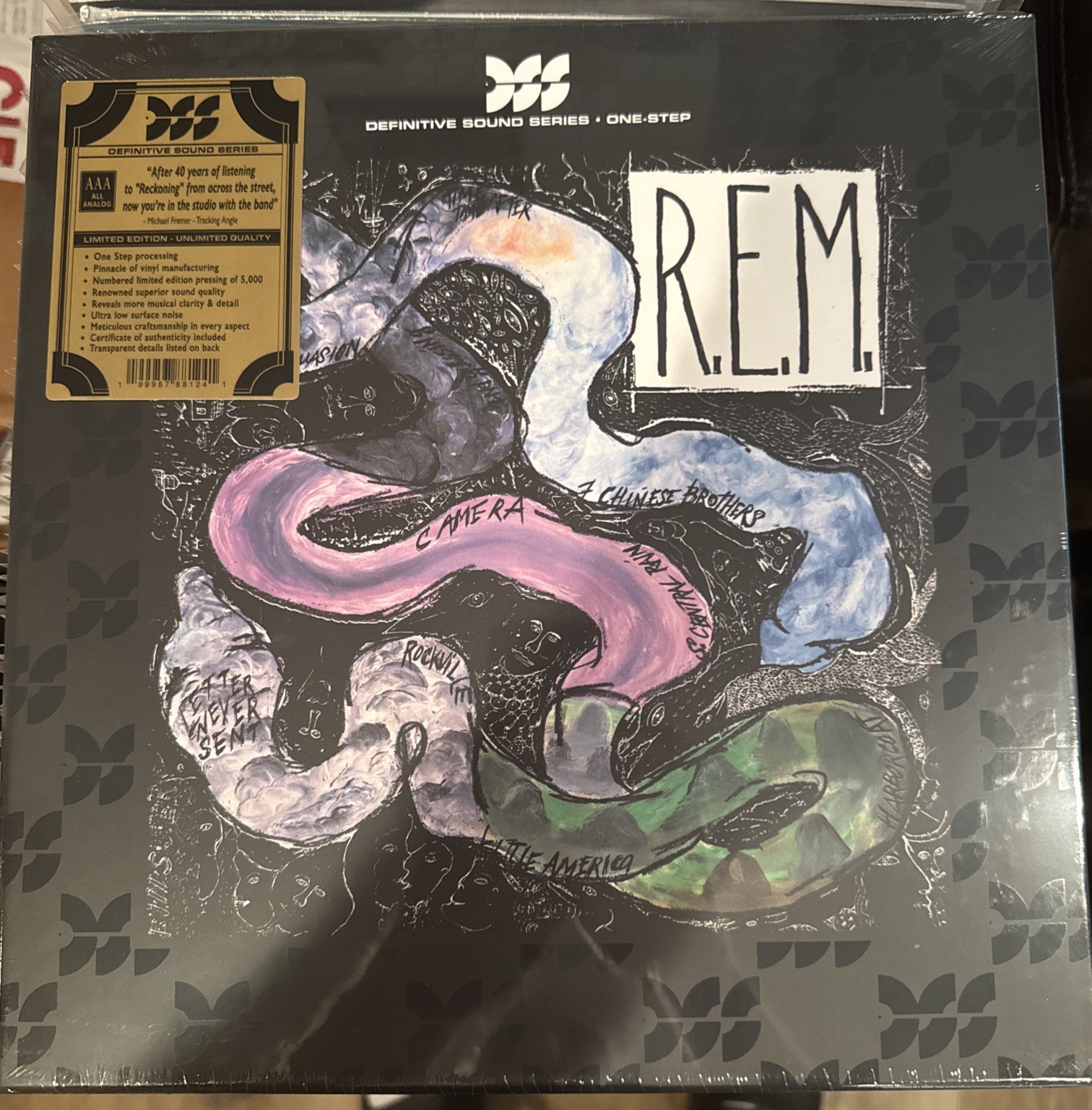 R.E.M. Reckoning Definitive Sound DSS Audiophile VINYL Ltd #486/5K New SEALED