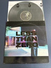 LESS THAN ZERO - Soundtrack 1987 Promo 1st Press LP Vinyl EX Promo picture