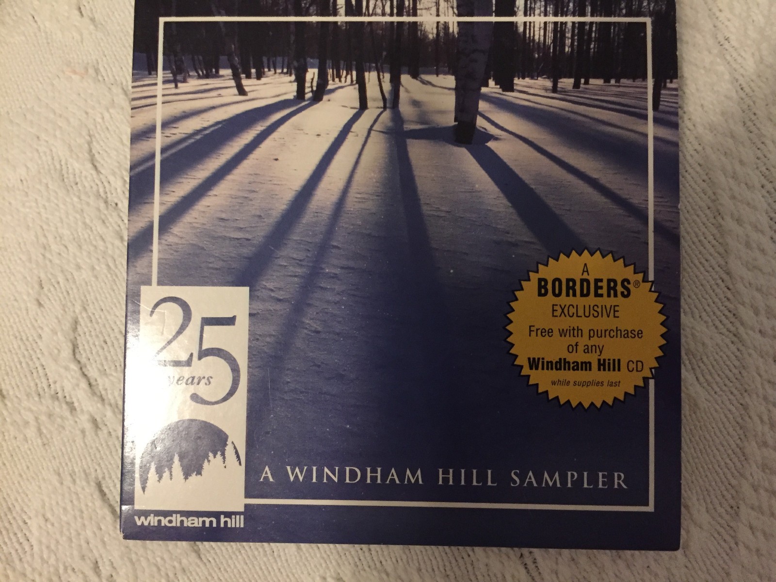 Windham Hill Sampler 2001 CD Borders Exclusive  RARE VINTAGE CD