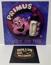 Primus • Suck On This • 2021 Cobalt Blue Vinyl LP Prawn Song PSR-0011 Reissue picture