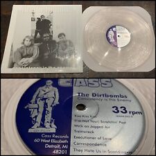THE DIRTBOMBS Consistency Is The Enemy LP Clear Vinyl 100-Gories White Stripes picture