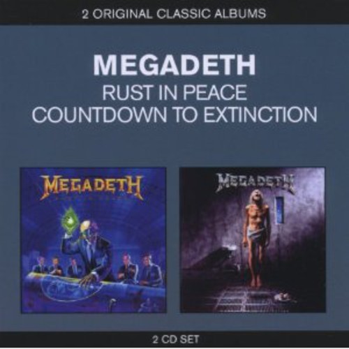 Megadeth - Classic Albums: Countdown to Extinction/Rust in Pe [New CD] UK - Impo