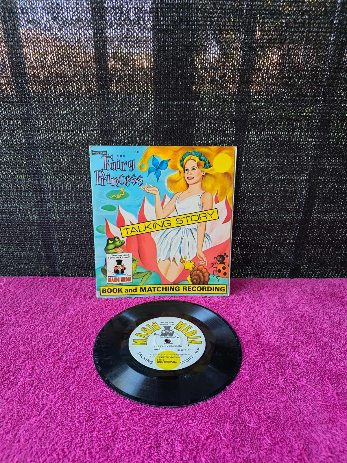 Magic Media Talking Story The Fairy Princess Vintage 1976 Vinyl LP 7