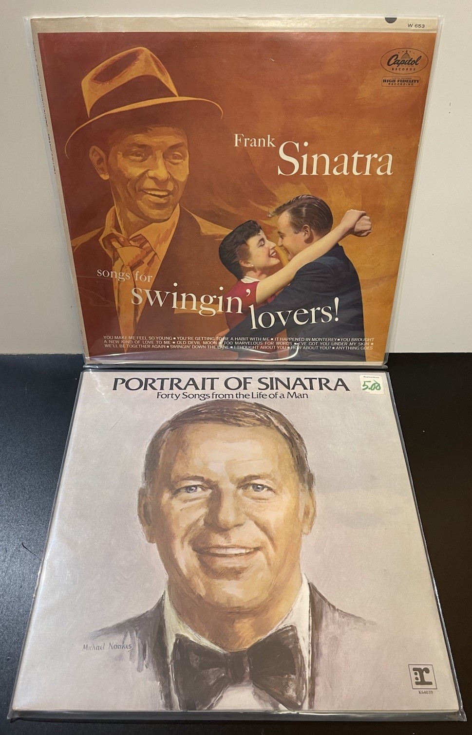 Lot x10 - Frank Sinatra - Songs For Swingin\' Lovers W653 +9 More Albums