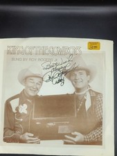 Vintage 1984 ROY ROGERS, Jr. Autographed Limited Edition New 45 RPM Record -*077 picture