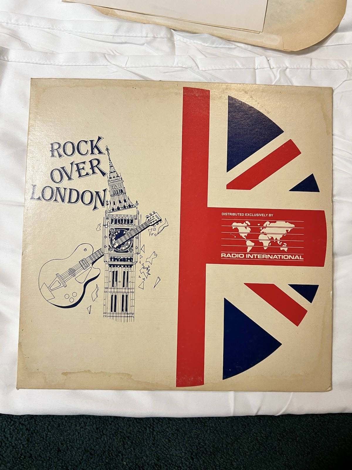 Rock Over London #237 Thompson Twins Robert Plant 1985 Radio Promo LP Cue Sheets