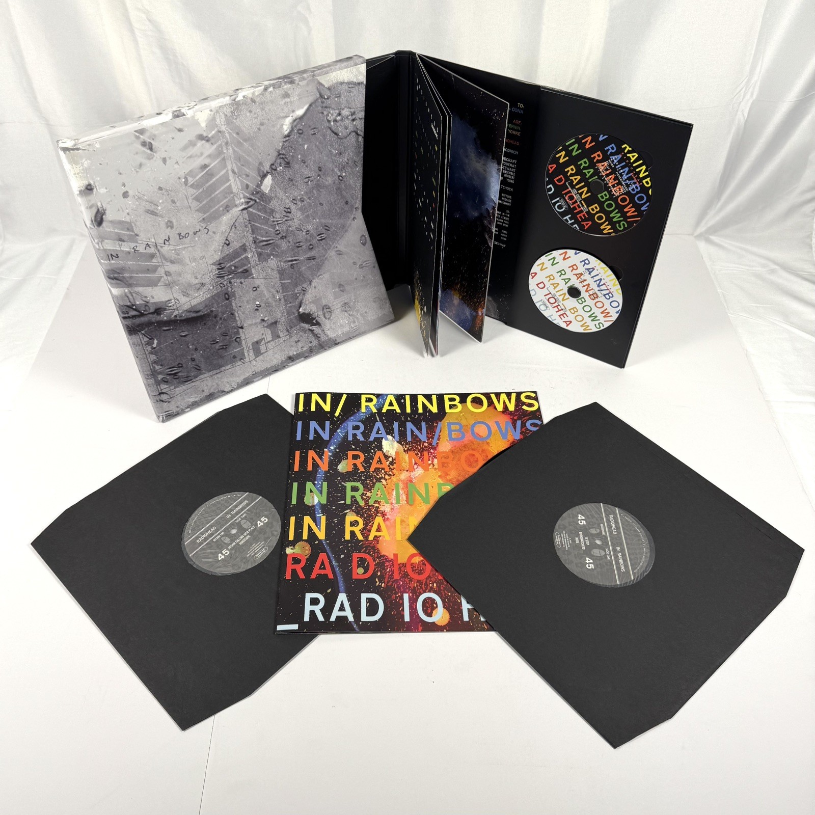 Radiohead In Rainbows - 2007 Deluxe Discbox 2LP 2CD Box Set - Unplayed - As New