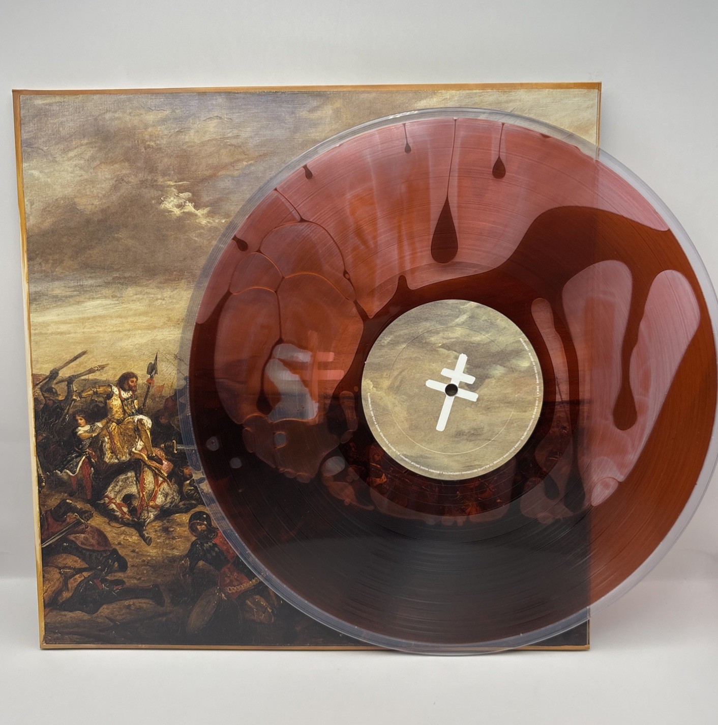 President Band Blood Of Your Empire (Blood Filled Exclusive) Vinyl In Hand