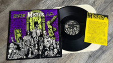 MISFITS Vinyl Earth A.D. Wolfs Blood 1983 Vintage Record LP Flyer Plan 9 Danzig picture
