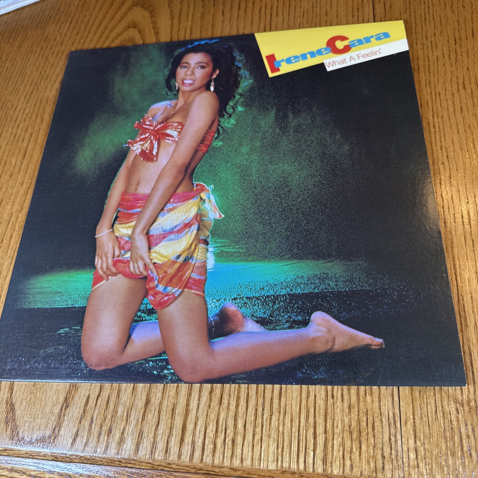 Irene Cara What A Feelin\' LP GHS4021 12” Vinyl 1983 Flashdance Breakdance Record