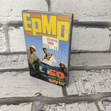 EPMD So Wat Cha Sayin Vintage 1989 Cassette Tape Single Fresh Records Rap Grail  picture
