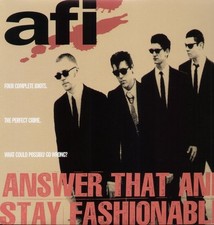 AFI - Answer That and Stay Fashionable [New Vinyl LP] Bonus Tracks, Colored Viny picture