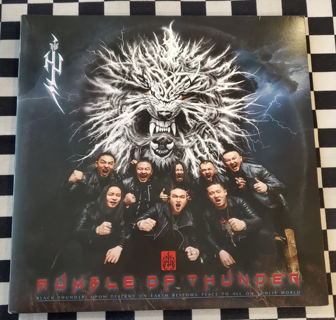 Rumble Of Thunder 2xLP by The Hu blue vinyl 2023 VG+ BNM-054-1