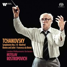 Mstislav Rostropovic - Tchaikovsky: Symphonies 1-6, Manfred [New SACD] picture