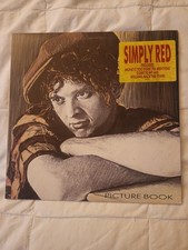 Simply Red: Picture Book Vintage Vinyl- DJ COPY UNPLAYED 30YRS LOOKS NM picture