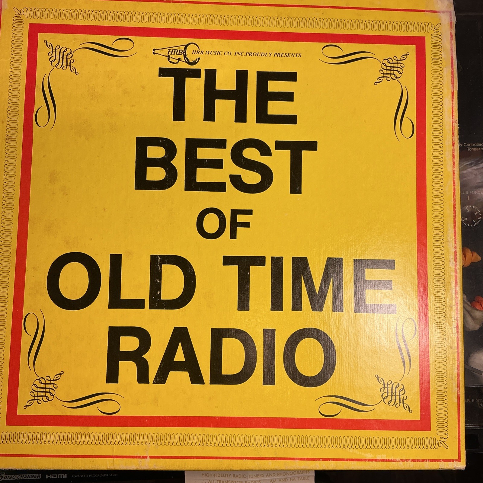 “The Best of Old Time Radio Shows” 33RPM 6 LP 12” Album Box Set 30s/40s MCM M?