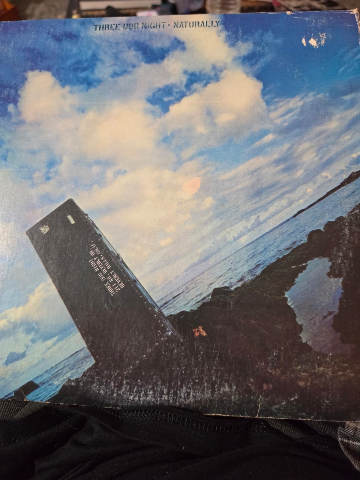 Three Dog Night Naturally LP DSX 50088 1970 Dunhill Joy to the World