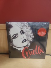 Disney Cruella Original Motion Picture Soundtrack 2LP Black & White Swirl Vinyl picture